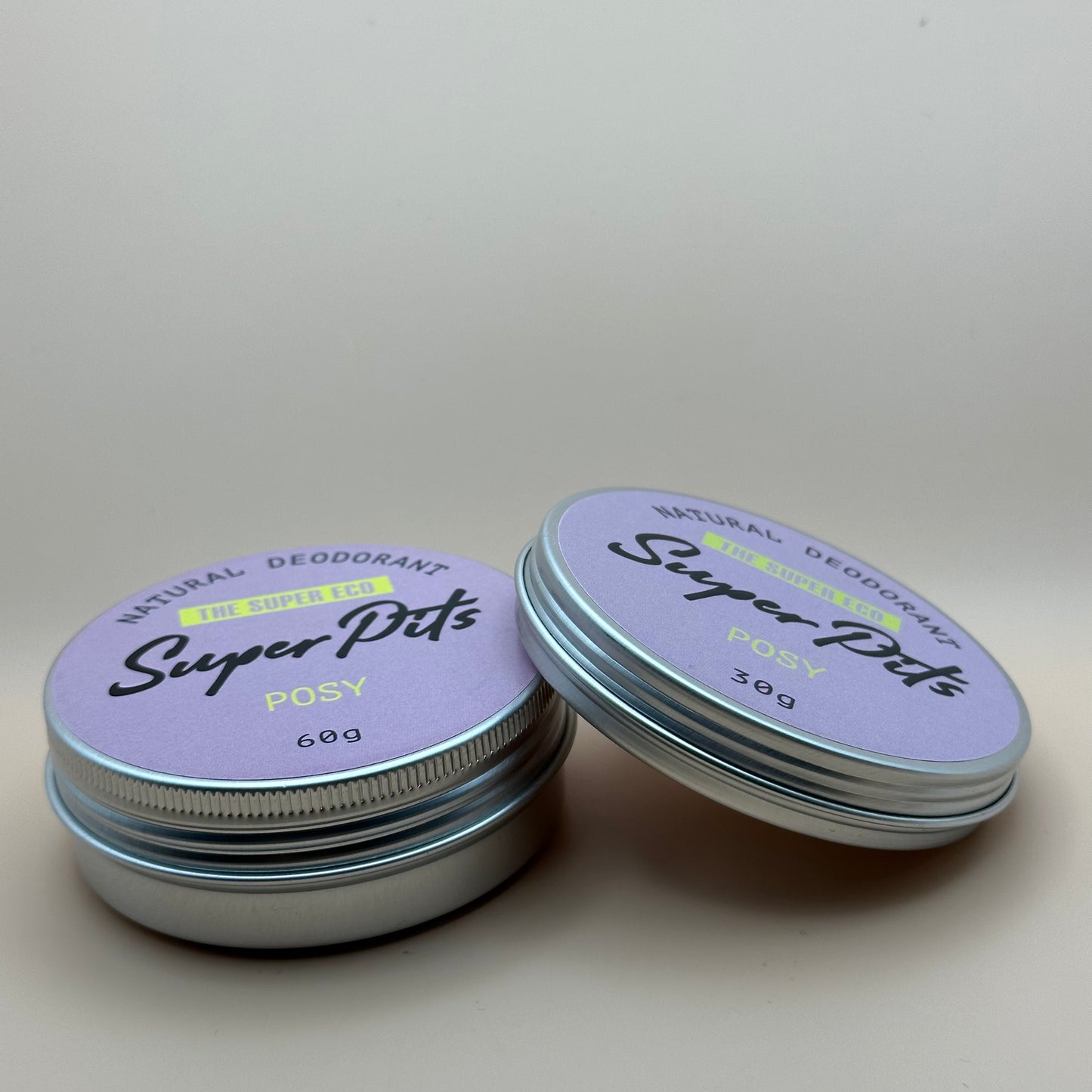 Natural Deodorant & Bicarb Free Deodorant (old labels)