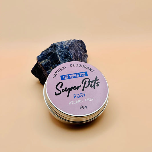 Super Pits 'Posy" Bi-Carb Free Natural Deodorant Paste