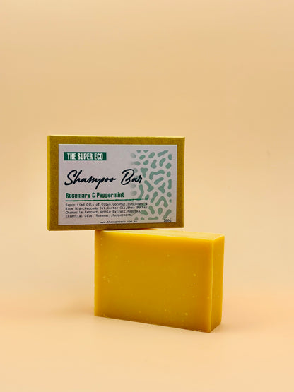 Natural Vegan Solid Shampoo Bar